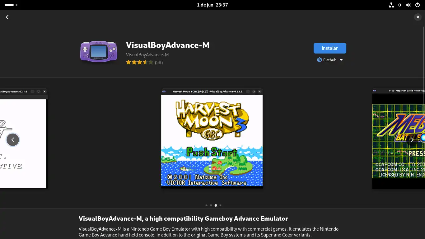 Preview VisualBoyAdvance-M