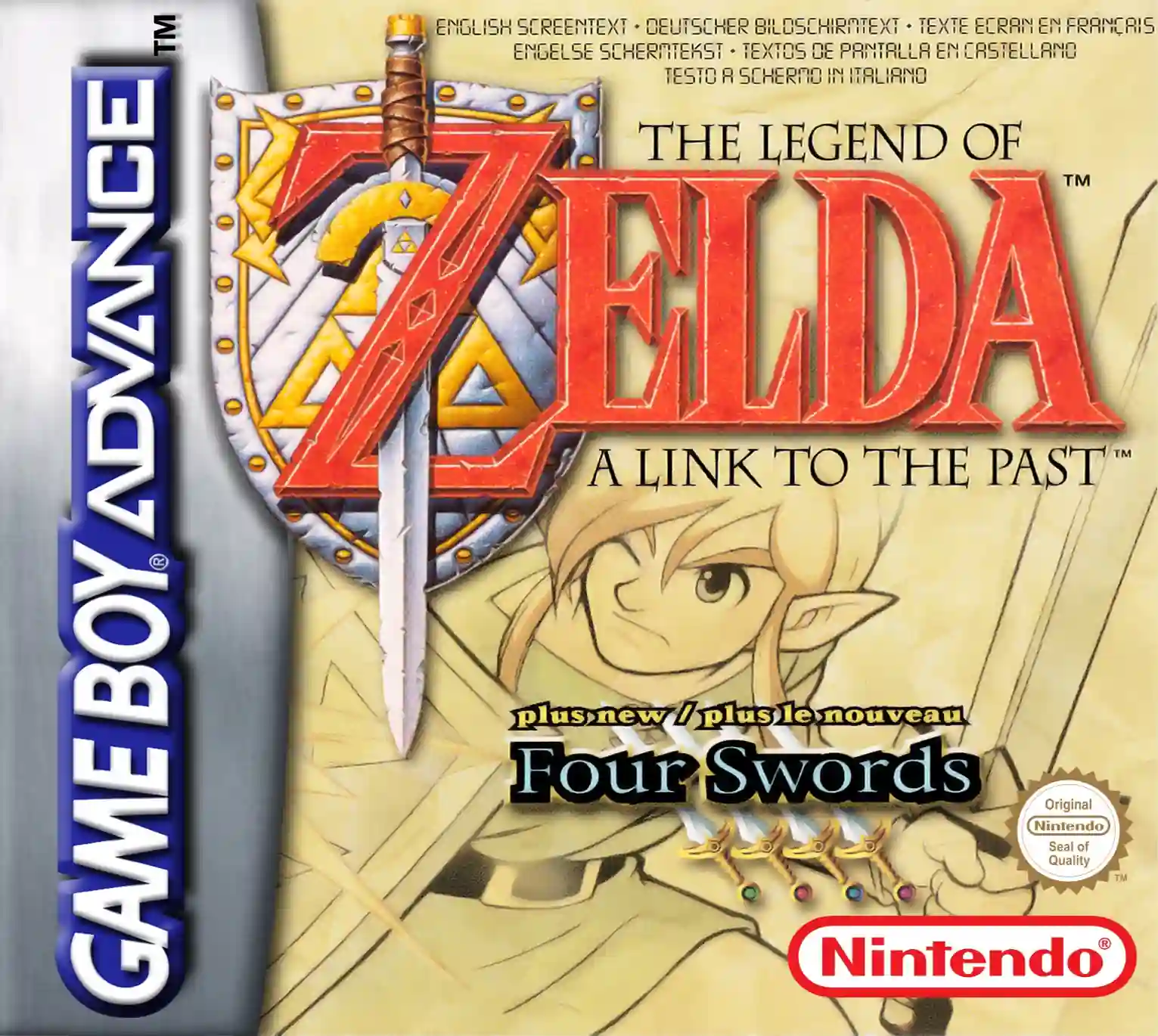 cover Legend of Zelda  The - A Link to the Past and Four Swords