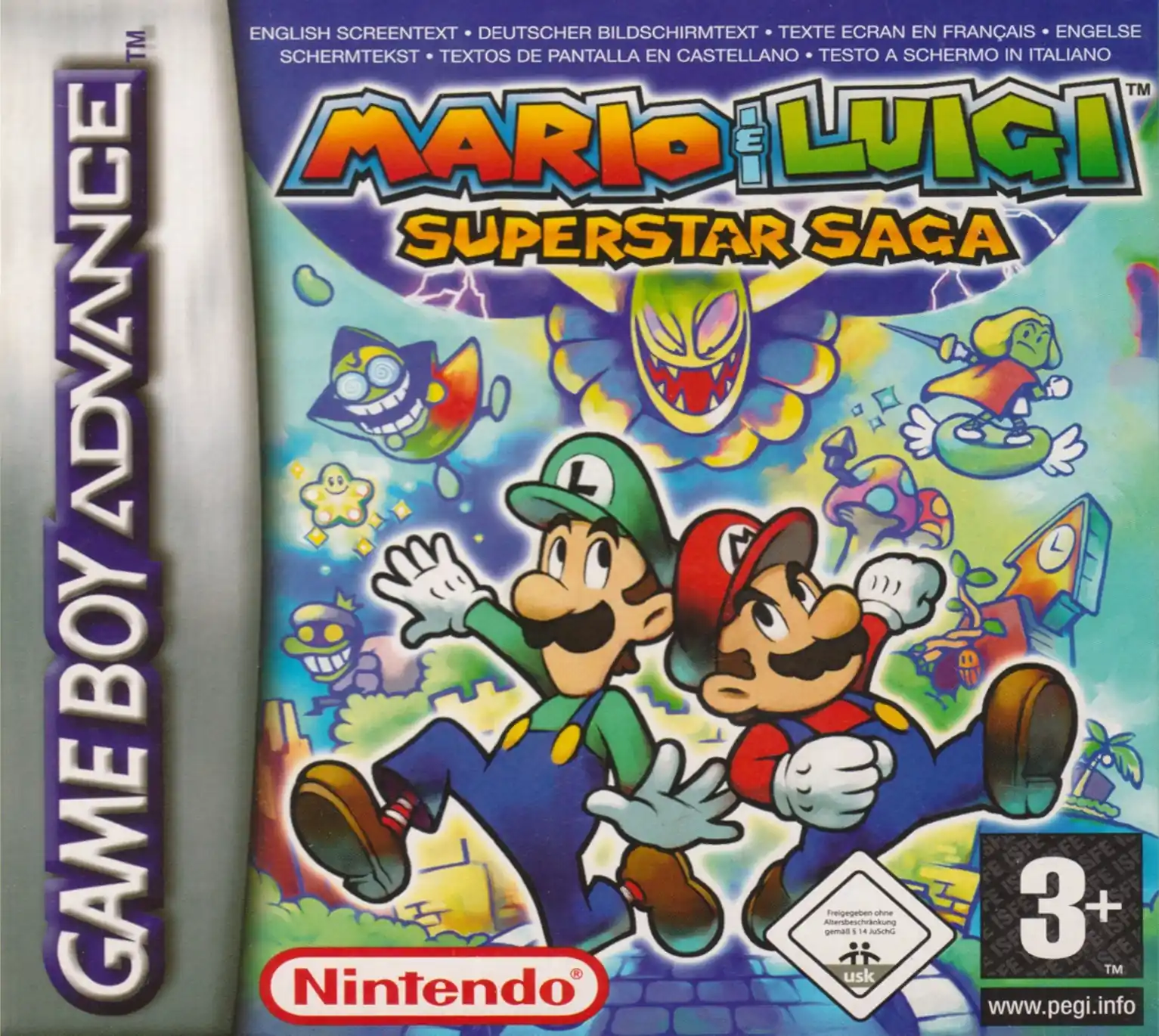 cover Mario and Luigi - Superstar Saga
