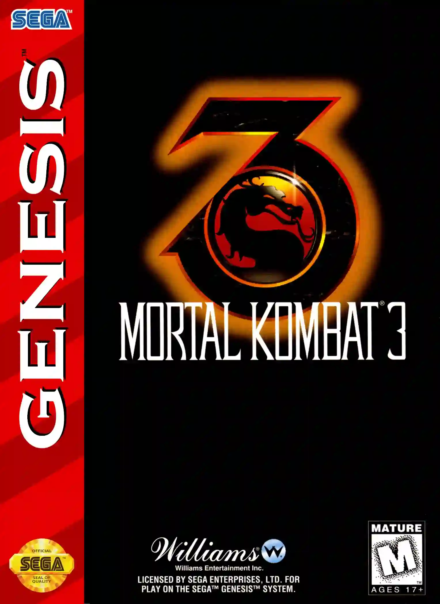 cover Mortal Kombat 3