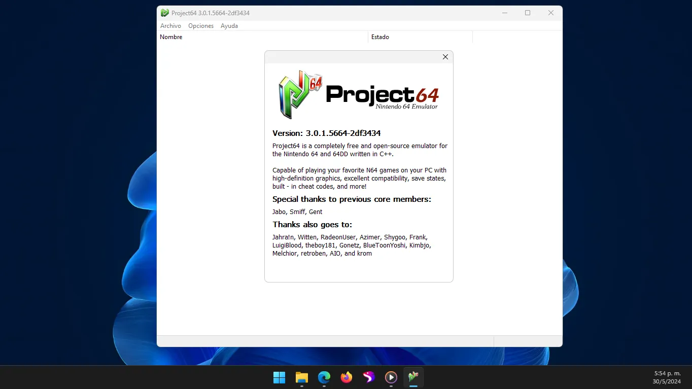 Preview Project64