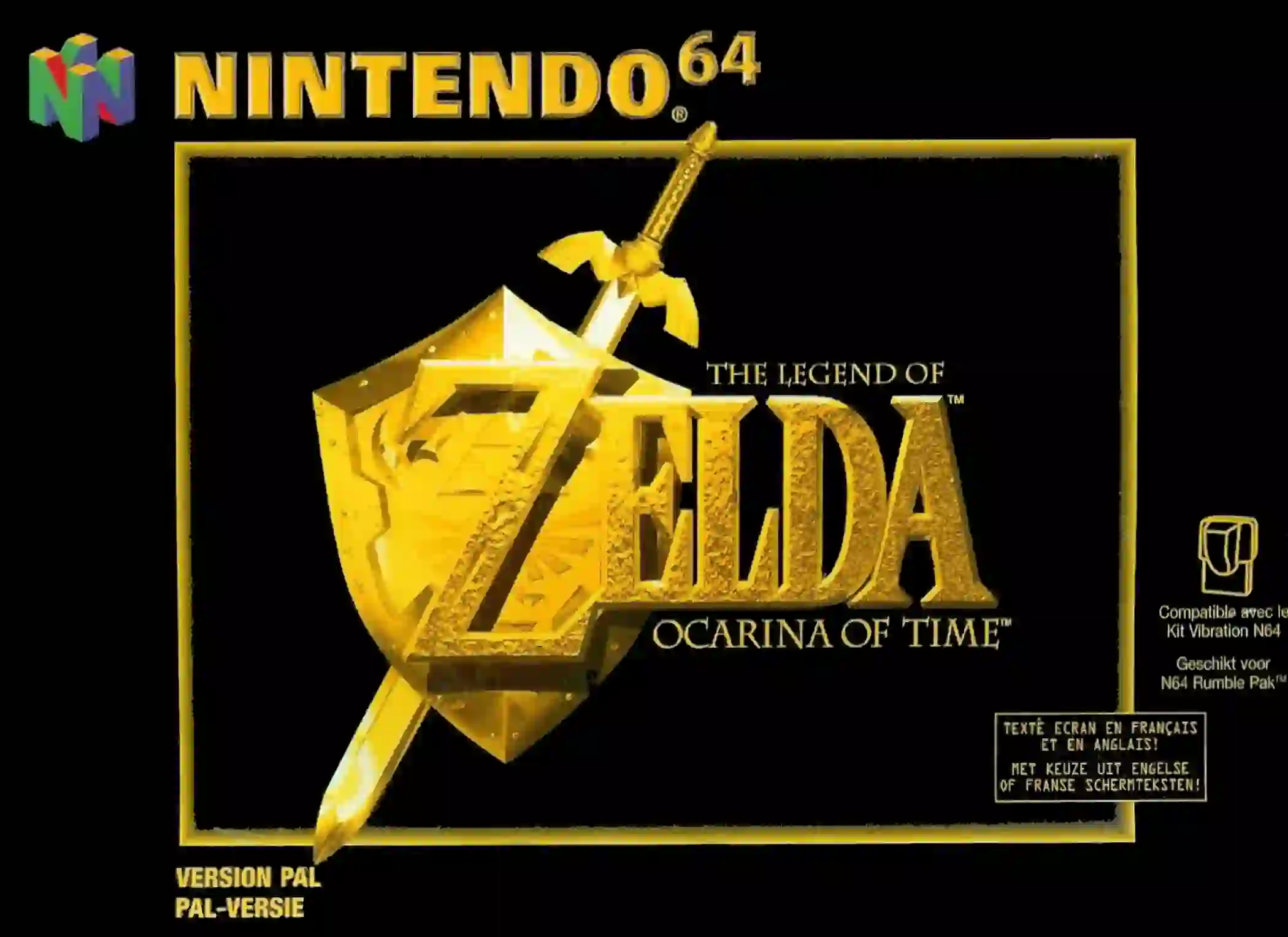 cover Legend of Zelda The - Ocarina of Time