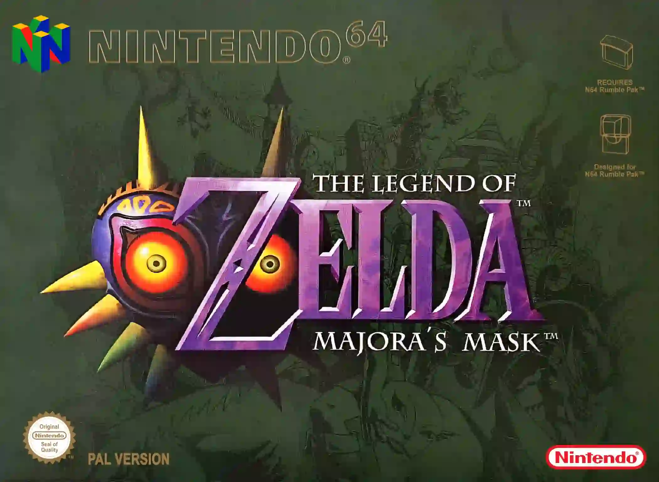 cover Legend of Zelda  The - Majora’s Mask