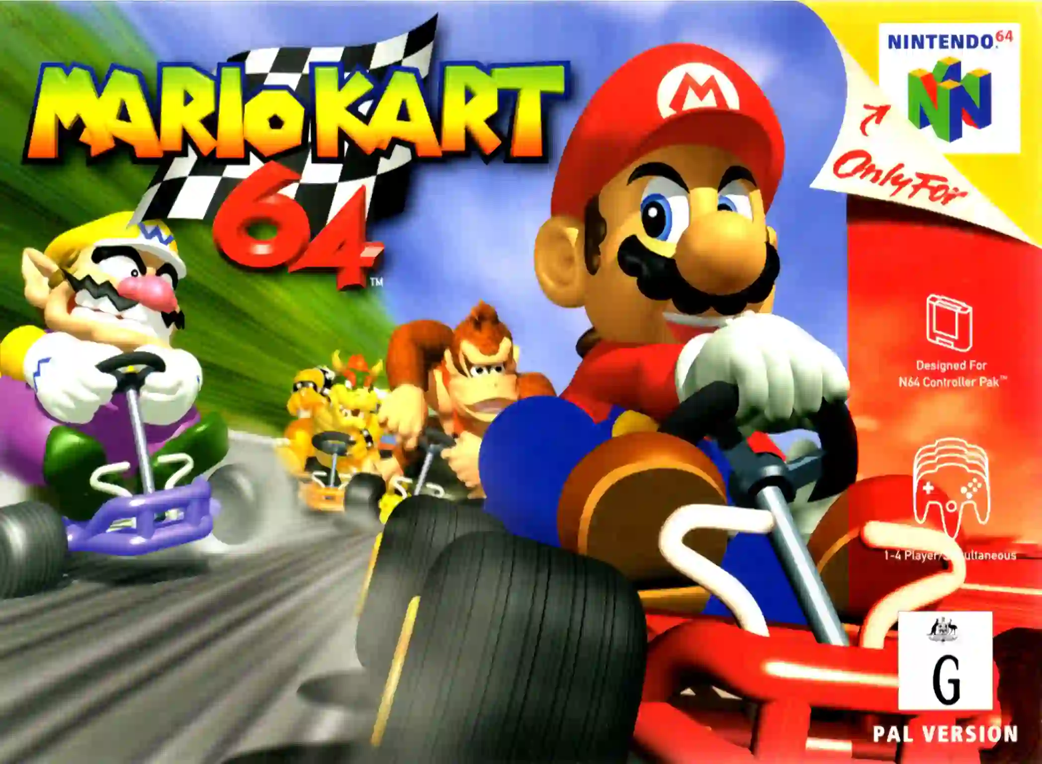 cover Mario Kart 64