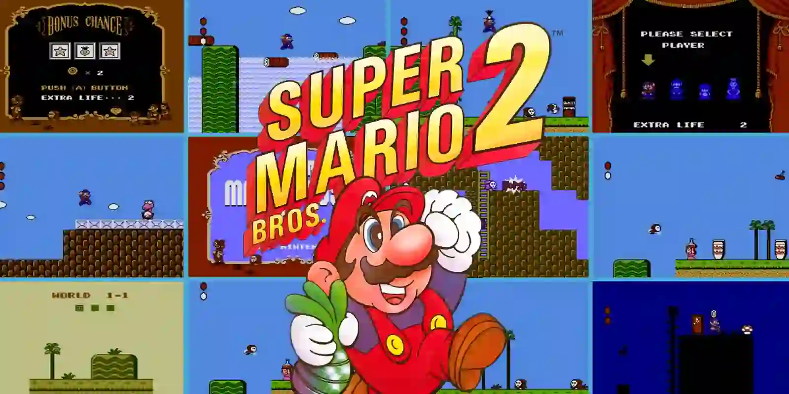 cover Super Mario Bros 2