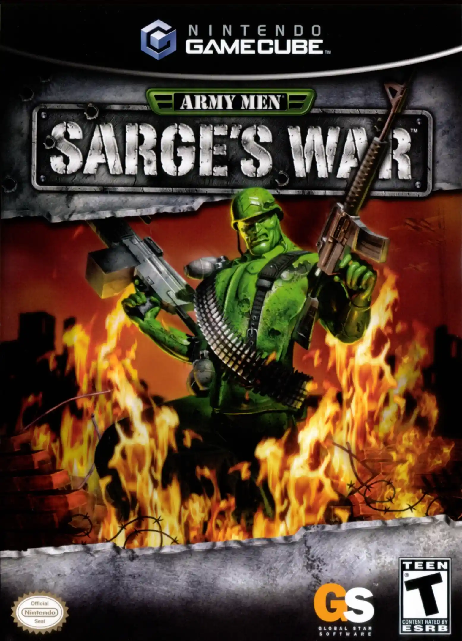 cover Army Men  Sarge!39!s War