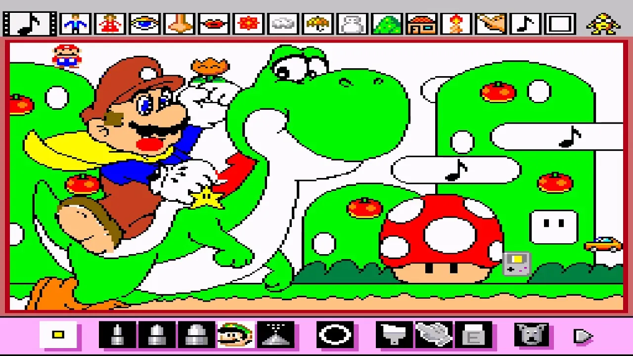 Preview Mario Paint