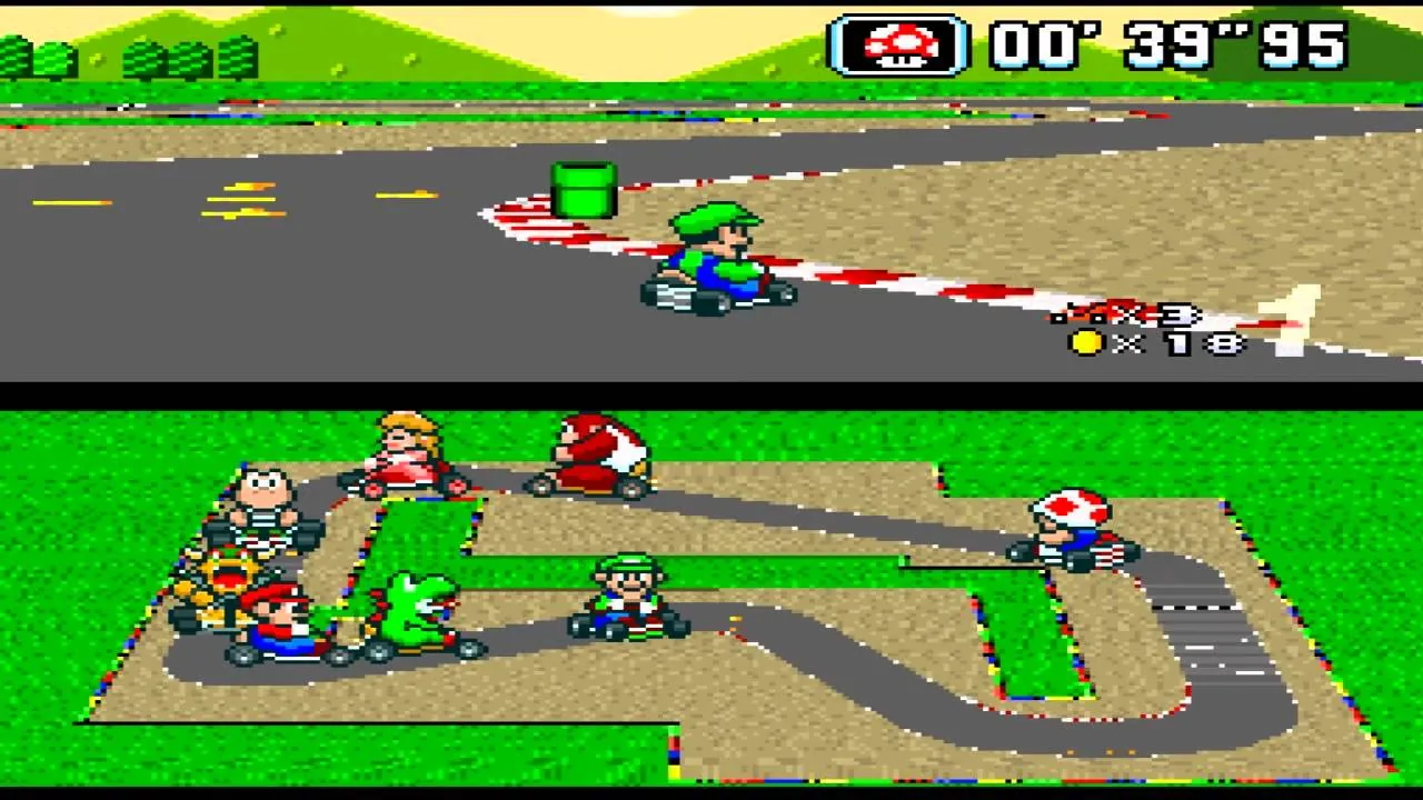 Preview Super Mario Kart