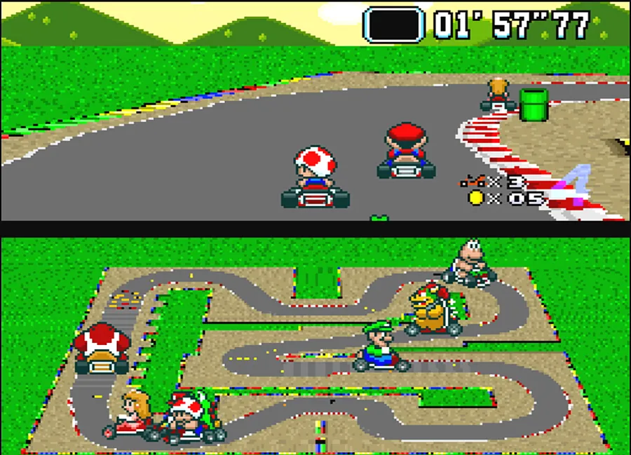 Preview Super Mario Kart